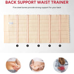Nebility Waist Trainer for Women Corset Shapewear Tummy Control Segmented Waist Cincher Workout Girdle(Beige, S)
