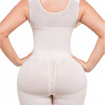 Sonryse Shapewear for women Fajas Colombianas Moldeadoras | Stage 2 Faja Tummy Control Shapewear after Tummy Tuck and Liposuction Beige Small