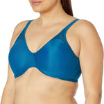 Bali Women's Minimizer Bra, Satin Tracings Underwire Bra, Bustline Slimmer, Full Coverage Bra
