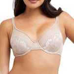 Bali Women's One Smooth U Lace Minimizer Bra, Underwire Full-Coverage Convertible Bra
