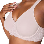 Bali Women's Minimizer Bra, Breathe Underwire Minimizer Bras for Women, Full Coverage for Large Bust, Most Comfortable
