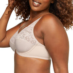 Lilyette womens Microfiber Minimizer Bra, Paris Nude, 38D US