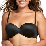 Maidenform Women's Smooth Strapless Extra Coverage, Black, 36D