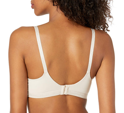 Warner's Women's Blissful Benefits Ultrasoft Wirefree Bra, Butterscotch, 34C