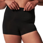 SPANX SPANXshape ExtraOrdinary Boyshort - Sculpting Compression - Women's Shapewear Underwear - Recycled Nylon Fabric Blend - Very Black - Medium