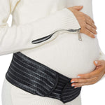 NeoTech Care 3-in-1 Maternity Pregnancy Support, Postpartum Belly Wrap & Pelvis Belt/Brace/Band (Black, Medium Size)