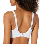 Bali Women's Comfort Revolution EasyLite Back Close Wirefree Bra DF3496, White, 2X Large