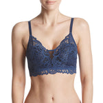 Bali Women's Lace Desire® All-Over Lace Convertible Wirefree Bra Bra, -in the navy/black combo, 2X LARGE