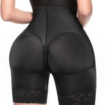 Sonryse TR73ZF High Waisted Shorts FUPA Control Shapewear for Women Chores Fajas Colombianas Reductoras y Moldeadoras para Mujer Black XL