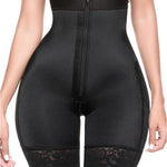 Sonryse TR73ZF High Waisted Shorts FUPA Control Shapewear for Women Chores Fajas Colombianas Reductoras y Moldeadoras para Mujer Black XL