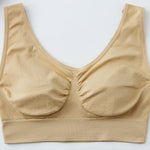 Hiking Gril Women's Comfort Wirefree Bralette Unpadded Sleep Yoga Bra 9pk XXL