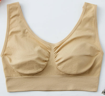 Hiking Gril Women's Comfort Wirefree Bralette Unpadded Sleep Yoga Bra 9pk XXL