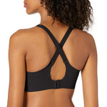 Bali Women's Comfort Revolution EasyLite Back Close Wirefree Bra DF3496, Black, 2X Large
