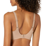 Bali Women's Comfort Revolution EasyLite Back Close Wirefree Bra DF3496, Nude, X Large