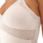 Maidenform Women's Shapewear, Tame Your Tummy Lace Shapewear, Firm Tummy Control, Wireless Shapewear Bodysuit
