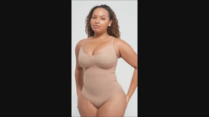 Seamless Scultp Tighten The Abdomen One-piece Shapewear Briefs