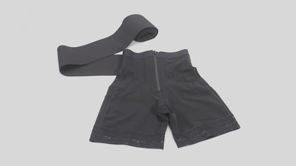 Shapewear Pants With A Rubber String Waist Trainer