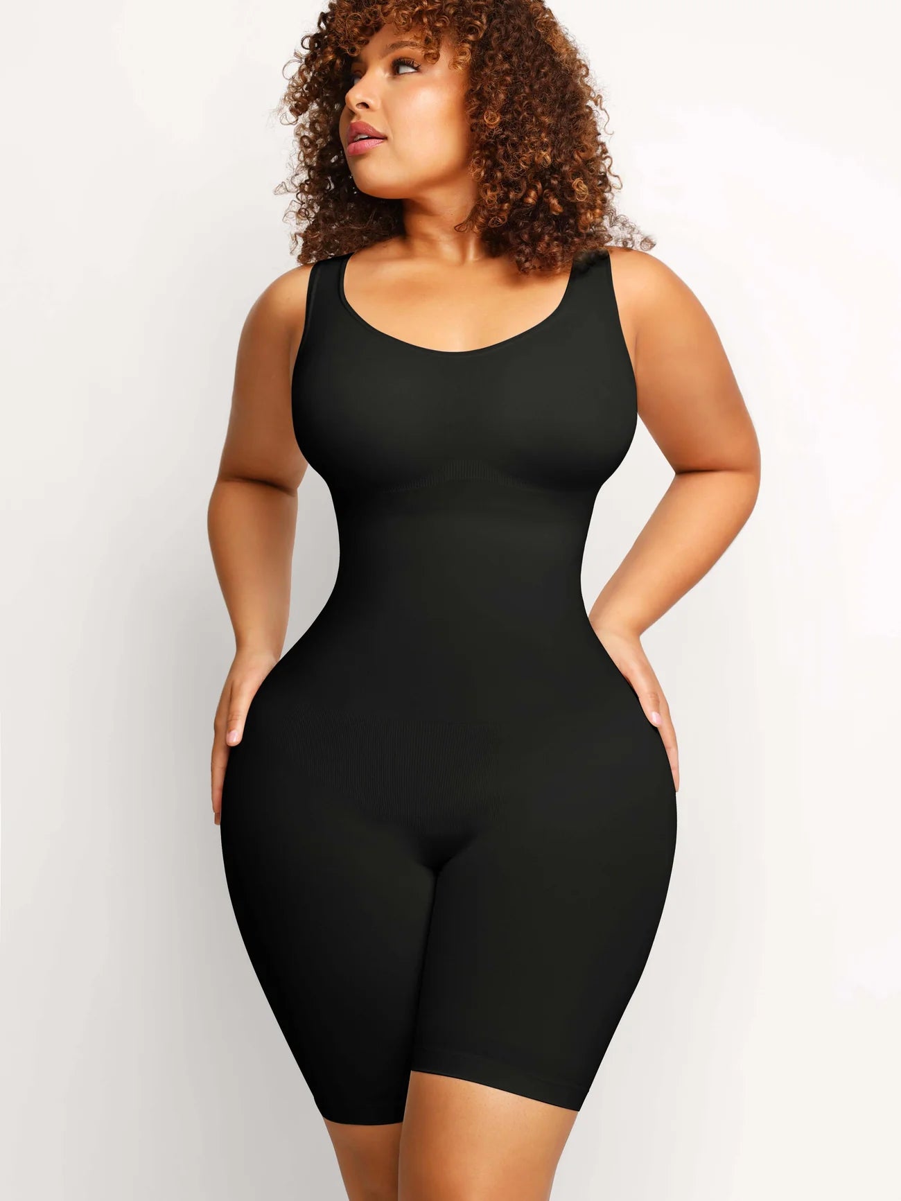 Eco-friendly Seamless Outerwear Jumpsuit Shapewear