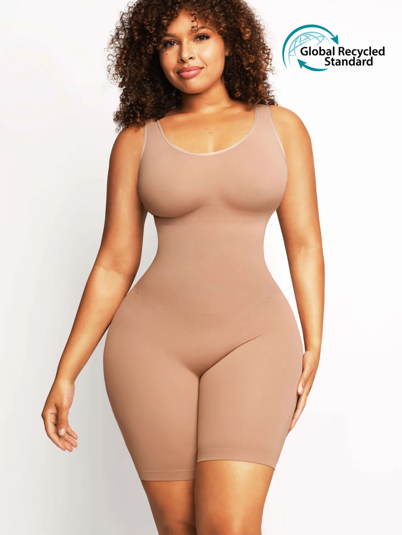 Eco-friendly Seamless Outerwear Jumpsuit Shapewear