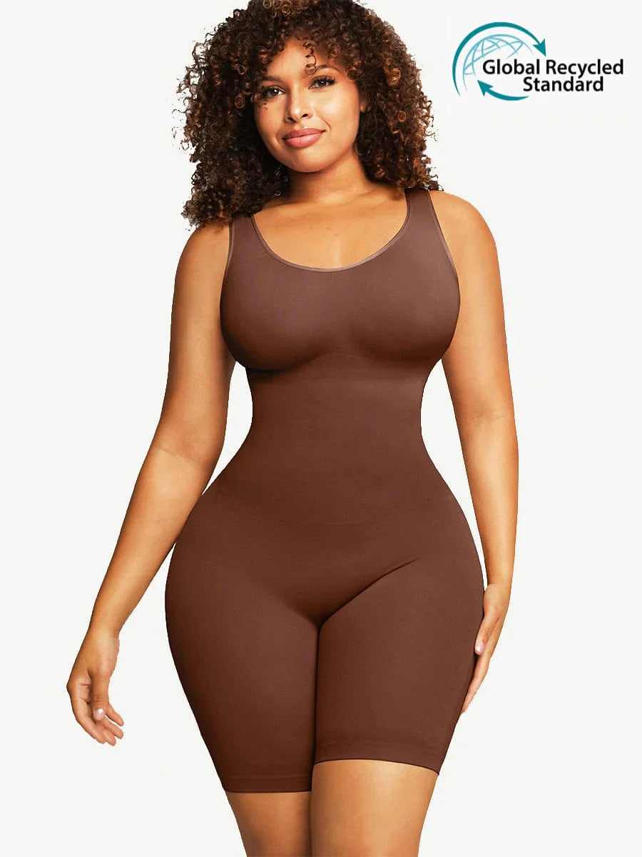 Eco-friendly Seamless Outerwear Jumpsuit Shapewear